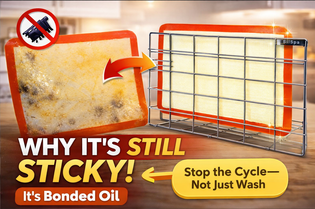 Silicone Baking Mats Getting Sticky? Here’s the Fix (and the One System That Prevents It)