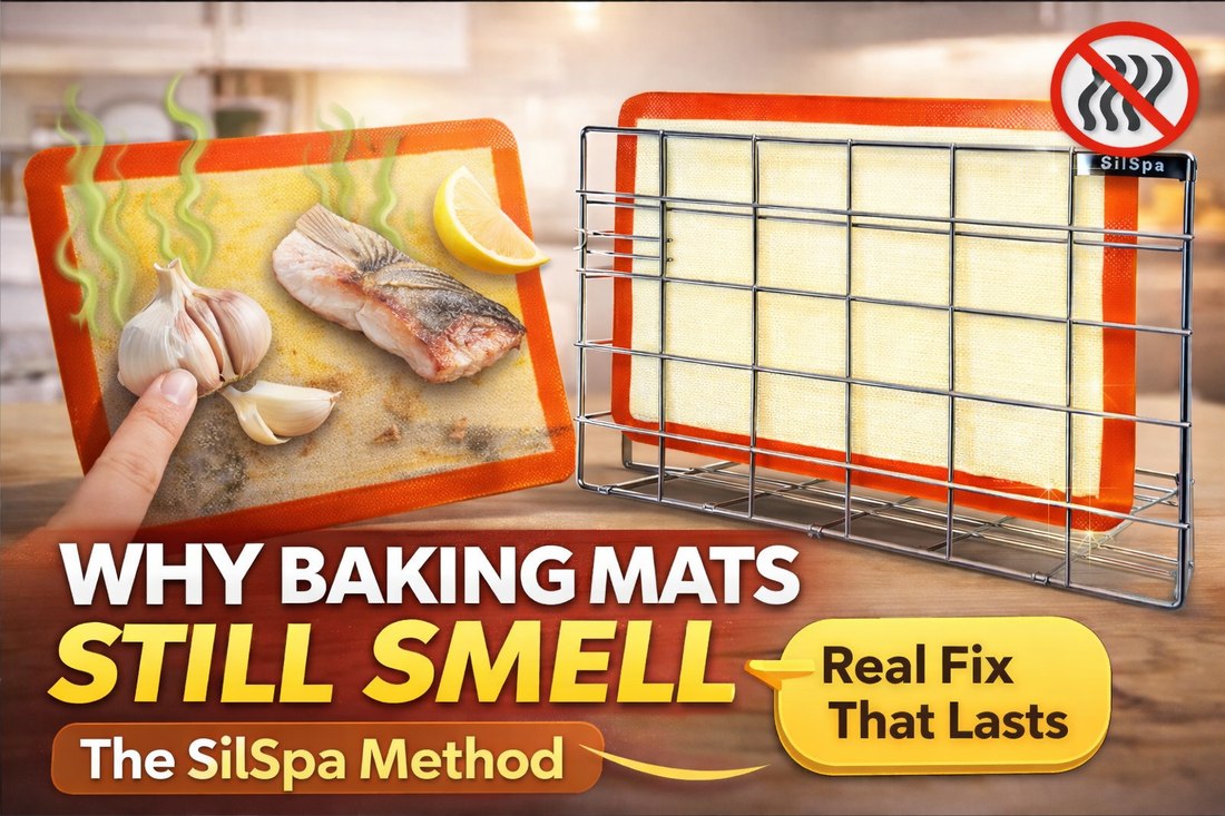 Why Your Silicone Baking Mats Still Smell After Washing (and the SilSpa Method That Stops It)