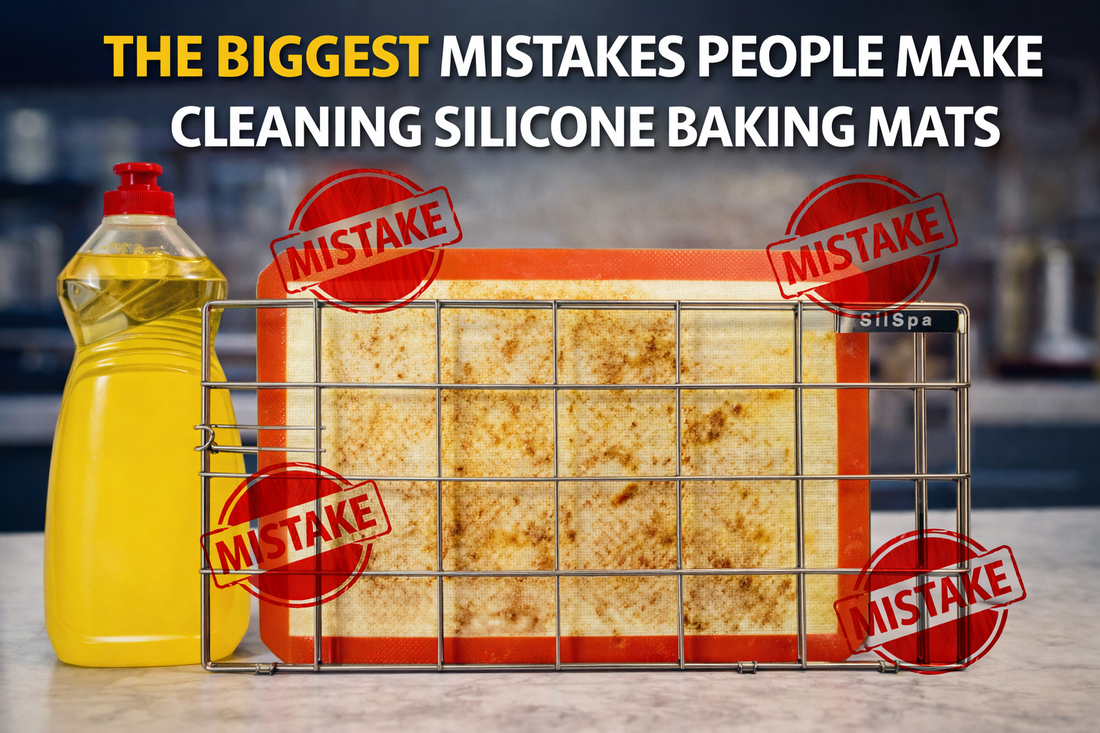 The Biggest Mistakes People Make Cleaning Silicone Baking Mats