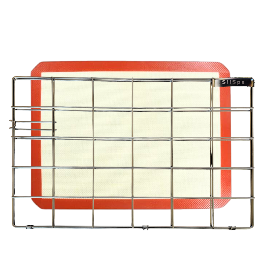 SilSpa - Silicone Baking Mat Dishwasher Caddy (Money-back satisfaction guarantee)